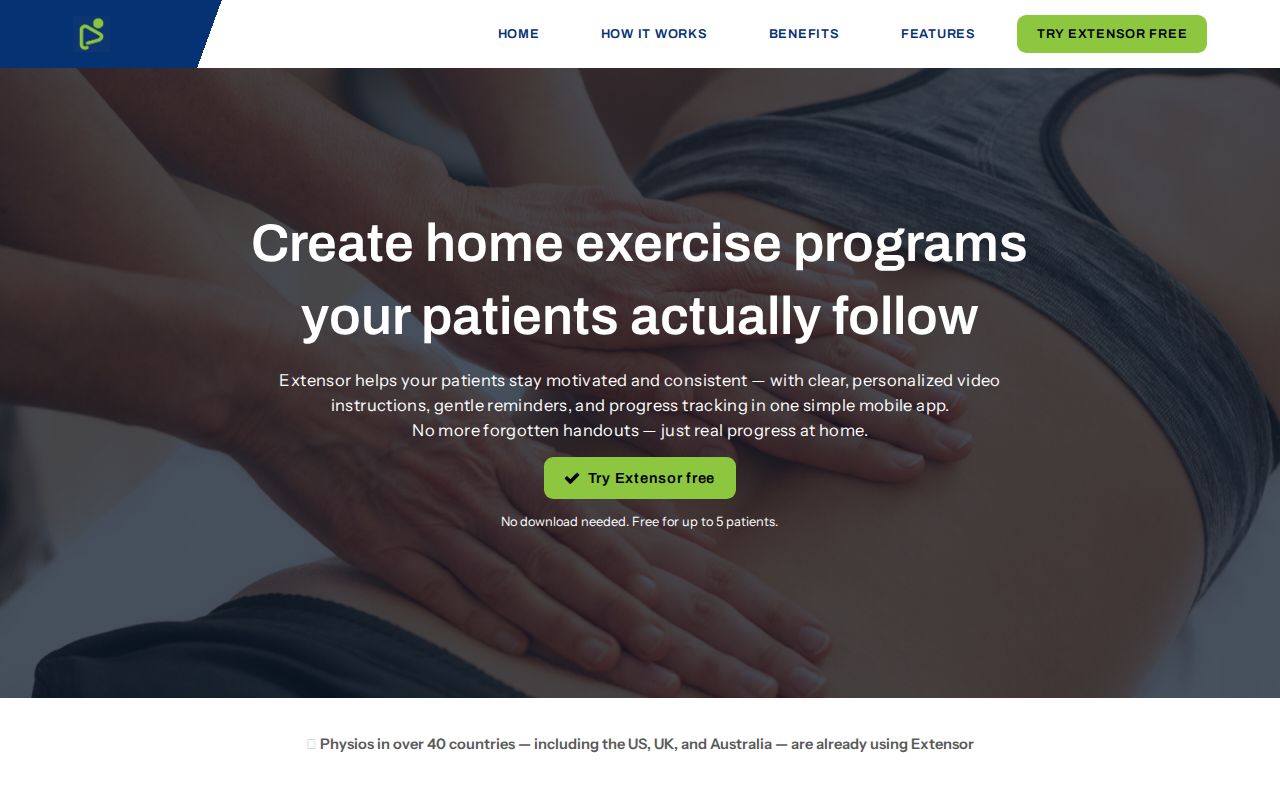 Extensor | The Smarter Way to Help Your Patients Recover